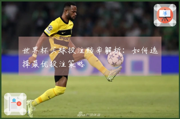 世界杯买球投注赔率解析：如何选择最优投注策略